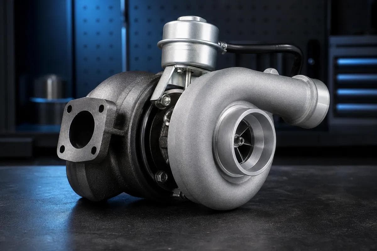 Turbocompressor diesel.